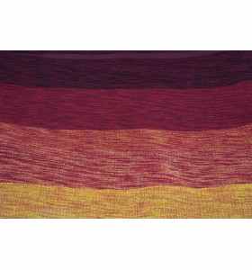 Blanket made of Claret-Red & Orange Sabra 2x3M