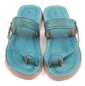 Sandales femme Chemch turquoise