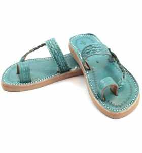 Sandales enfant Chemch turquoise