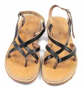 Anissa Sandals made of Black Leather