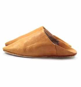 Traditional Slippers made of Sand Soft Leather