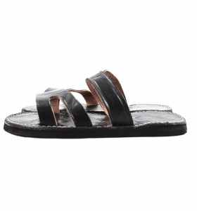 Sayf Sandals made of Black Leather