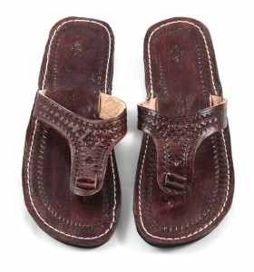 Rabia Sandals made of Brown Leather